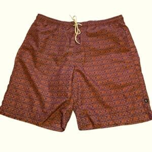 Chaps Mens Boys Swin Trunks Bathing Suit Size L